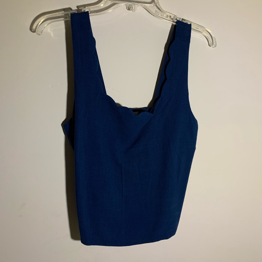 Brand new Navy blue crop top